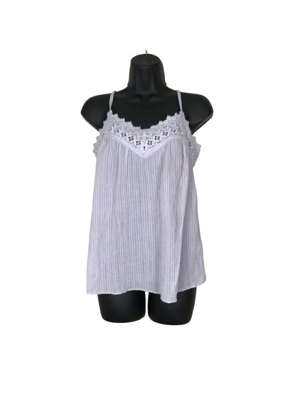Sundance Violet 100% Cotton Camisole Size S